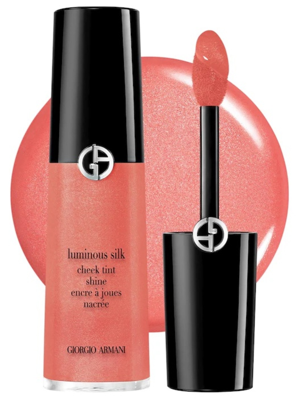 Giorgio Armani Luminous Silk Cheek Tint Shine Starlit Peach 50s
